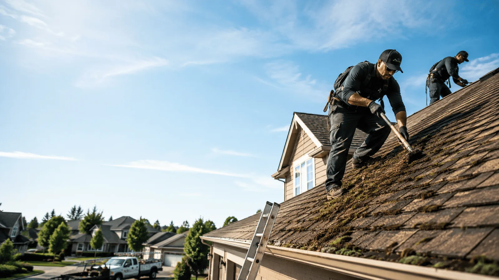 Roof Moss Removal in Saint George, KS near me